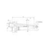 Diebold HSK63A PyroQuart (Heavy Duty) Shrink Fit Chucks