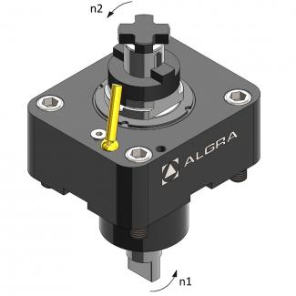 Algra Axial 0° Driven Tool Holder – Milling Arbor output