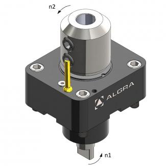 Algra Axial 0° Driven Tool Holder – Weldon output