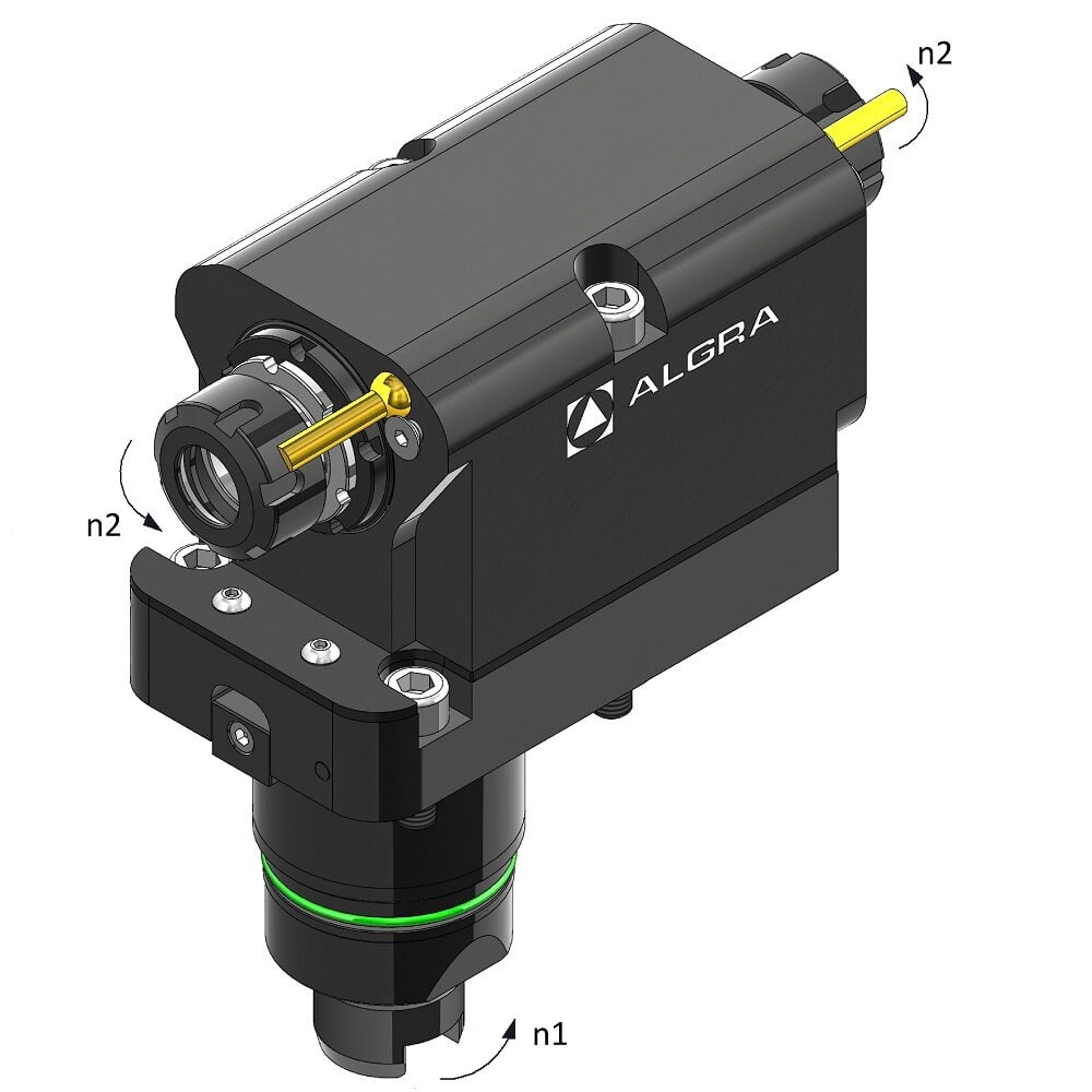 Algra Radial 90° Driven Tool Holder - Multiple output