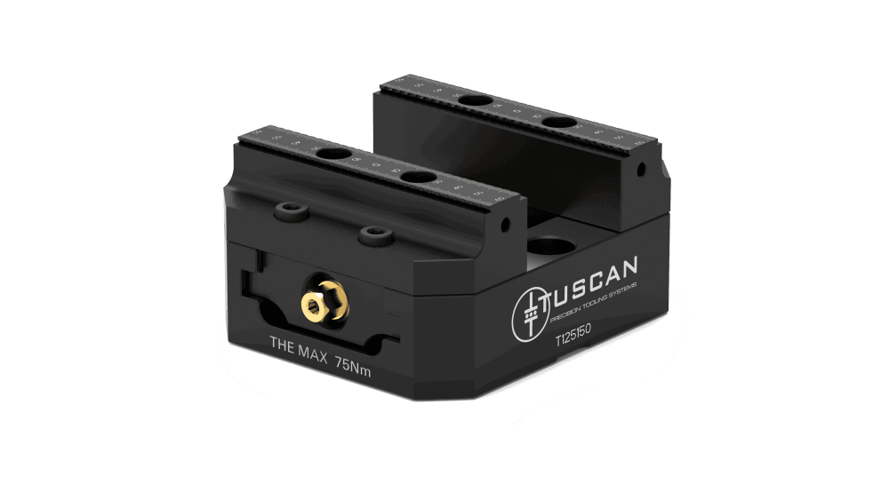 Tuscan 5-Axis T125150 Self-Centring Dovetail Vice – V562X Alternative