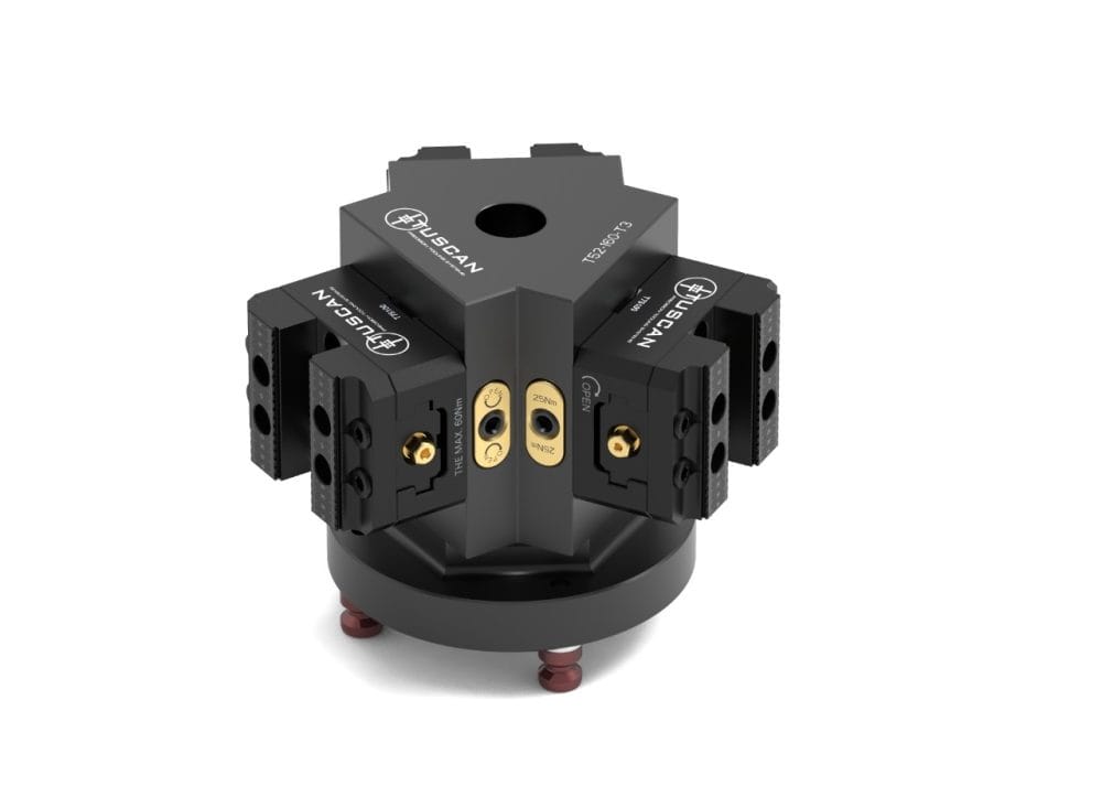 Tuscan 5-Axis T75100 Self-Centring Dovetail Vice – V75100X Alternative