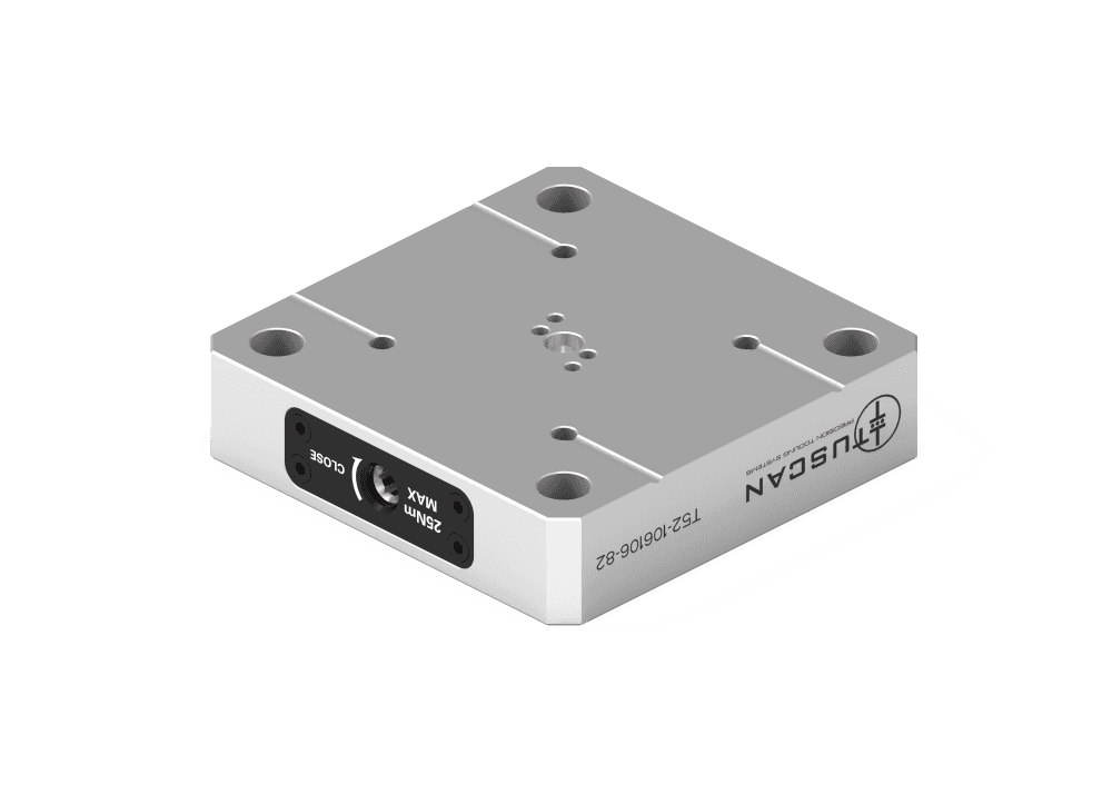 Tuscan 52 mm Steel Low‑Profile Zero‑Point Base | 4 x M10 at 90° on 82mm PCD | High Clamping Force