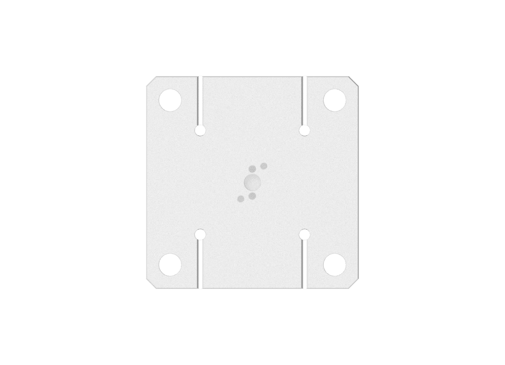 Tuscan 52 mm Steel Low‑Profile Zero‑Point Base | 4 x M10 at 90° on 82mm PCD | High Clamping Force