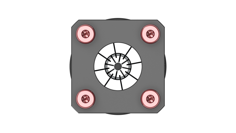 Tuscan ER50 Collet Fixture | 52mm Pitch | Round Part Clamping