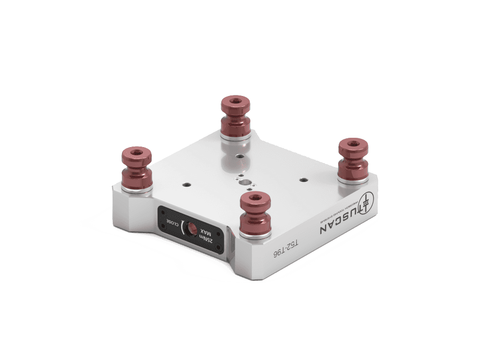 Tuscan 52 -96mm Steel Low‑Profile Zero‑Point Adaptor Base | 96mm Pitch | High Clamping Force