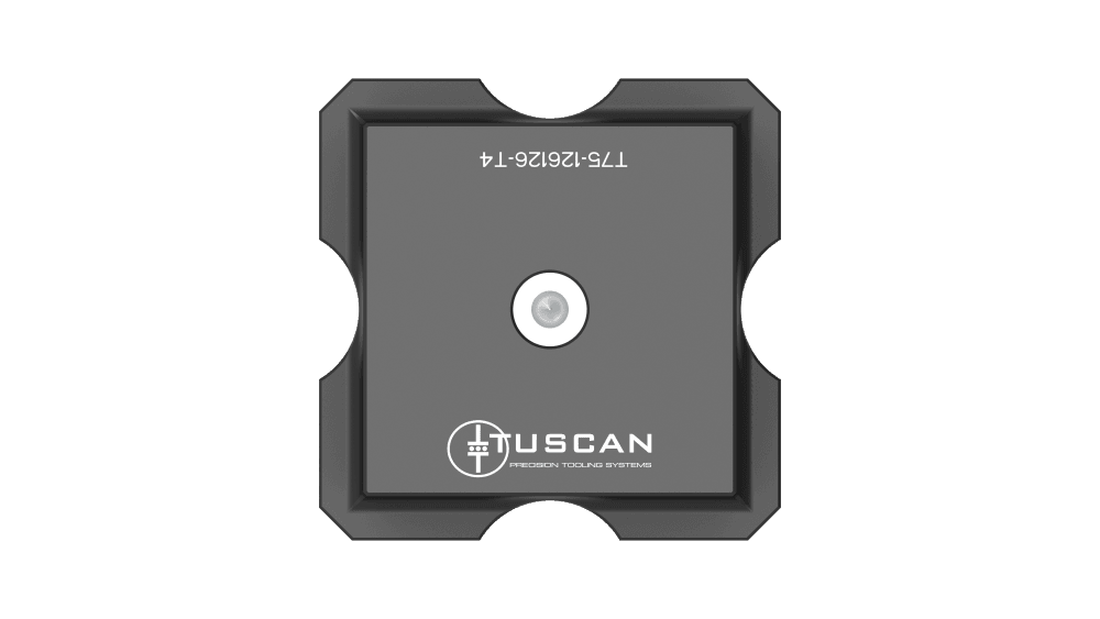 Tuscan Steel 4-Sided Zero‑Point Tombstone | 96mm Pitch | High Clamping Force