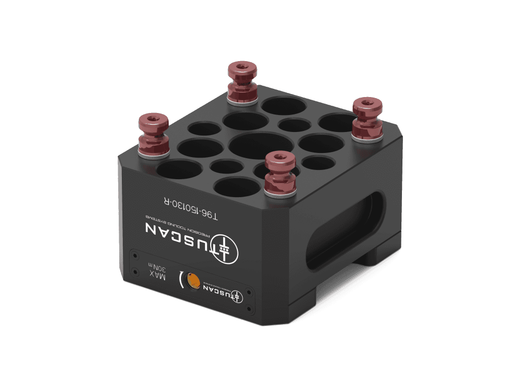 Tuscan 96mm Steel Zero‑Point Riser Adaptor | 96mm Pitch | High Clamping Force