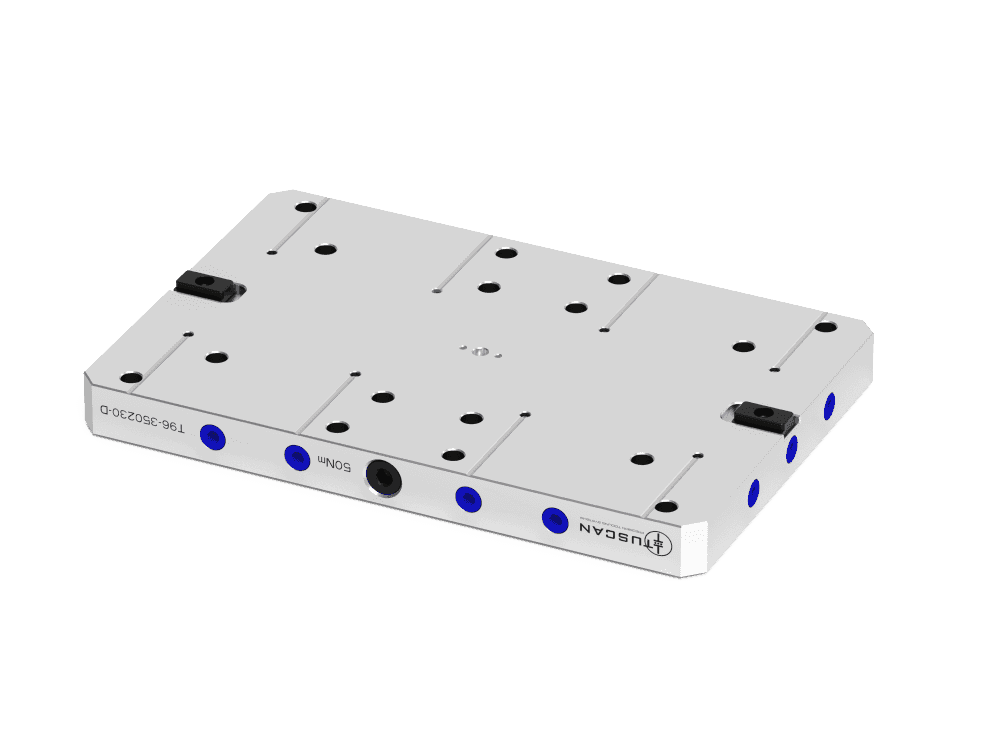 Tuscan 96 mm Steel Double Low-Profile Zero‑Point Base | Various Mounting Options | High Clamping Force