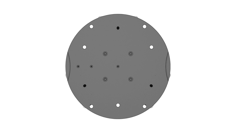 Tuscan 96mm Steel 3-Sided Zero‑Point Pyramid | Optional Mounting | High Clamping Force