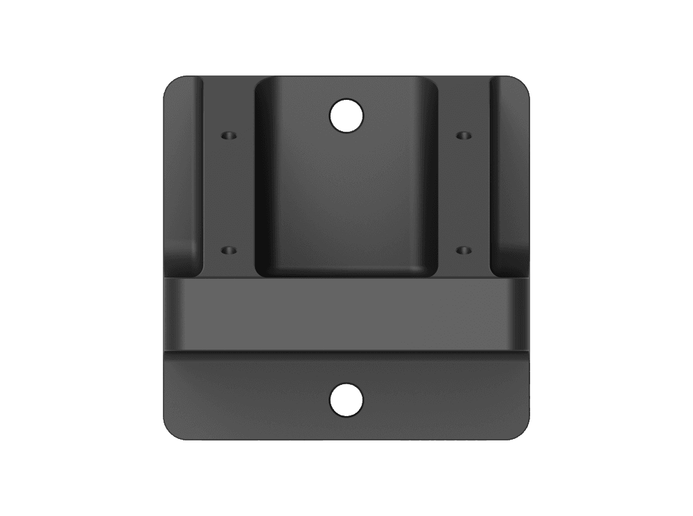 Tuscan 96 mm Steel 90° Angle Zero‑Point Base | 96mm Pitch | High Clamping Force