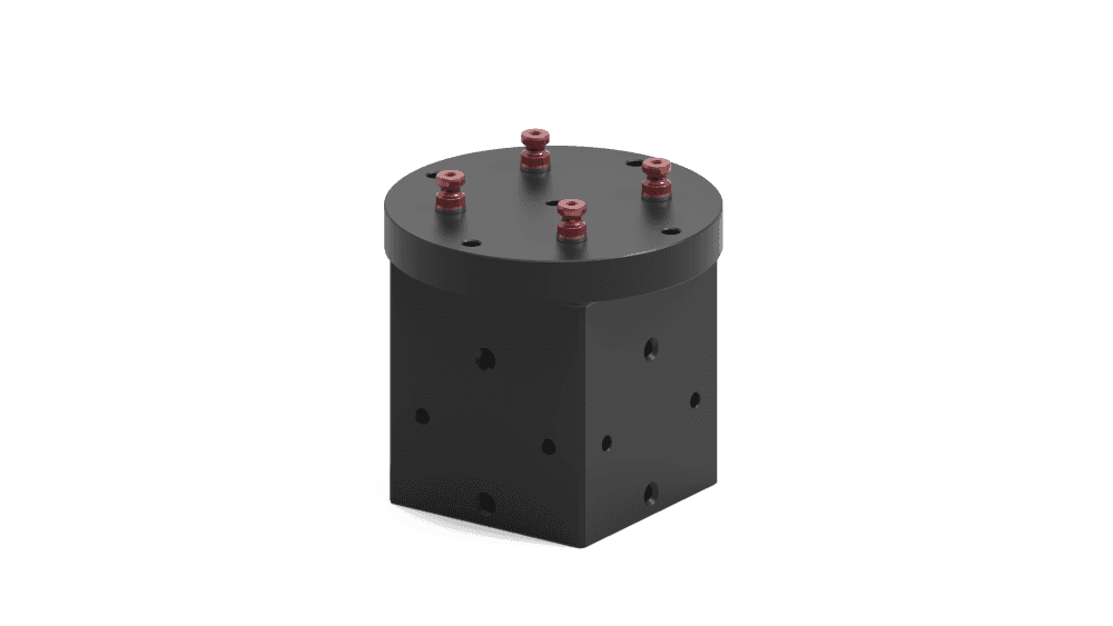 Tuscan Steel 4-Sided Zero-Point Tombstone | 96mm Pitch | High Clamping Force